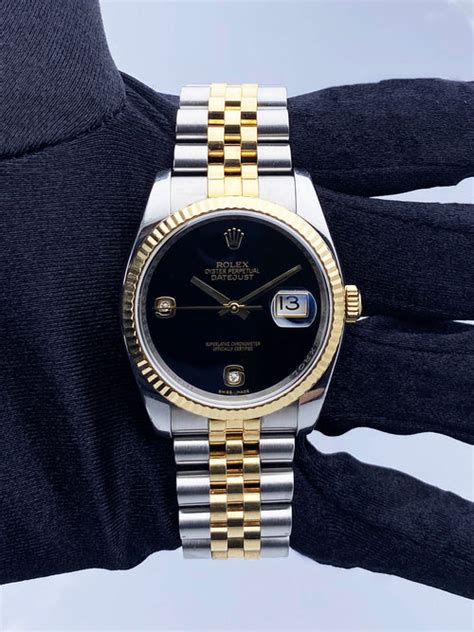 rolex black onyx dial